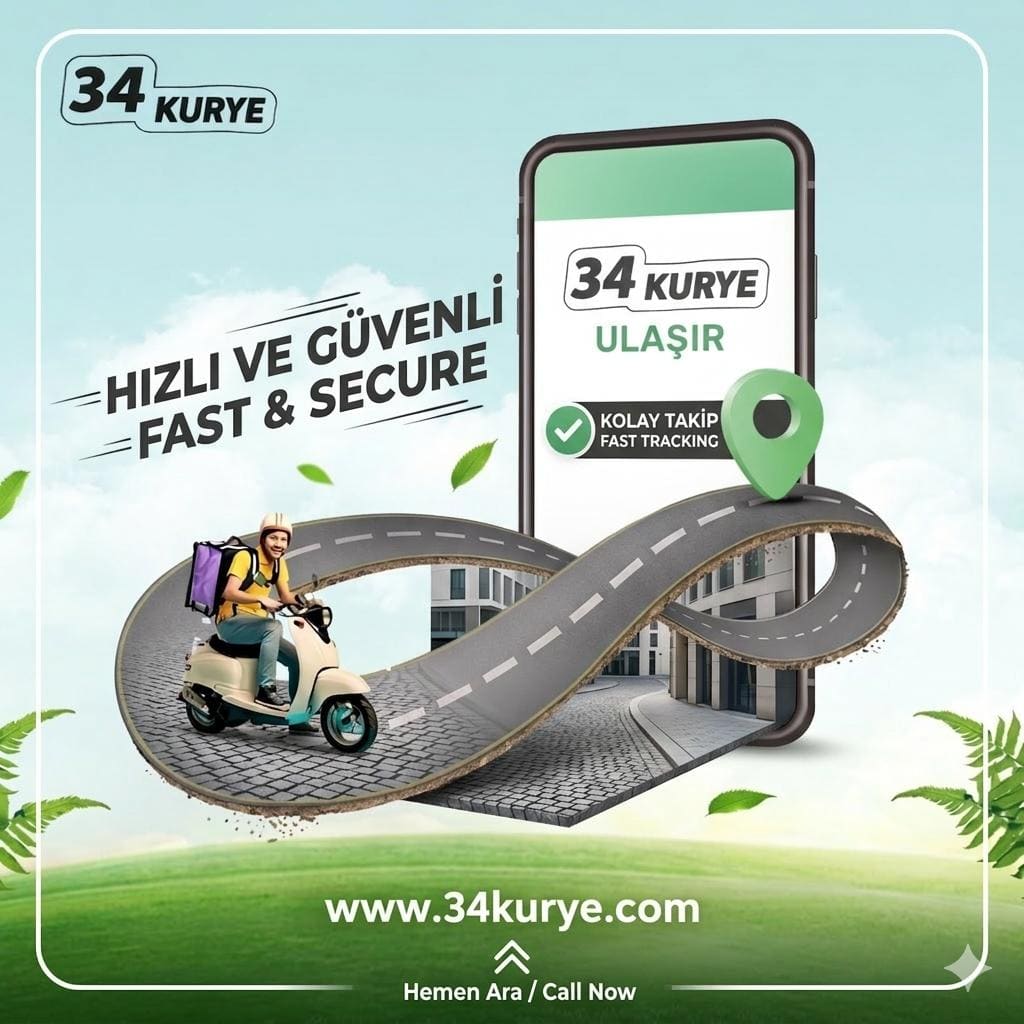 İstanbul içi gönderide kargo ile kurye farkı — 34 Moto Kurye İstanbul